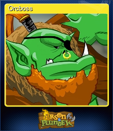 Series 1 - Card 4 of 5 - Orcboss