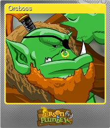 Series 1 - Card 4 of 5 - Orcboss