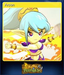 Series 1 - Card 1 of 5 - Arson