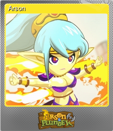 Series 1 - Card 1 of 5 - Arson