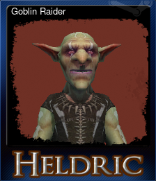 Series 1 - Card 1 of 6 - Goblin Raider