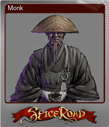 Series 1 - Card 8 of 9 - Monk