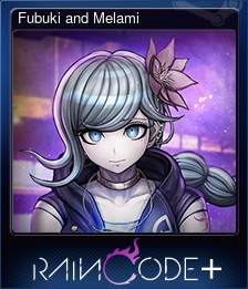 Series 1 - Card 5 of 9 - Fubuki and Melami