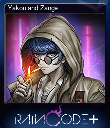 Series 1 - Card 6 of 9 - Yakou and Zange