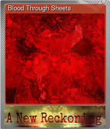 Series 1 - Card 6 of 9 - Blood Through Sheets
