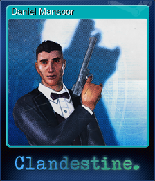 Series 1 - Card 3 of 6 - Daniel Mansoor