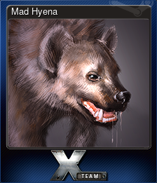 Series 1 - Card 6 of 10 - Mad Hyena