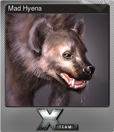 Series 1 - Card 6 of 10 - Mad Hyena