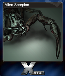 Series 1 - Card 7 of 10 - Alien Scorpion