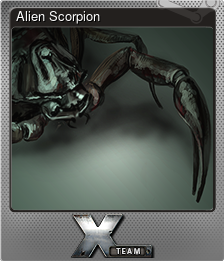 Series 1 - Card 7 of 10 - Alien Scorpion