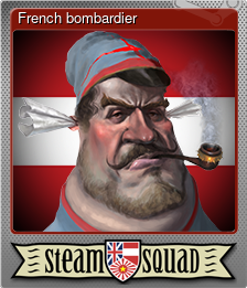 Series 1 - Card 2 of 10 - French bombardier