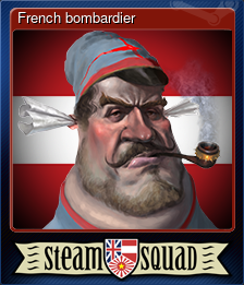 Series 1 - Card 2 of 10 - French bombardier