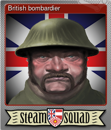 Series 1 - Card 3 of 10 - British bombardier