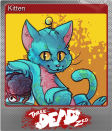 Series 1 - Card 4 of 7 - Kitten