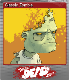 Series 1 - Card 1 of 7 - Classic Zombie