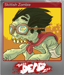 Series 1 - Card 3 of 7 - Skittish Zombie