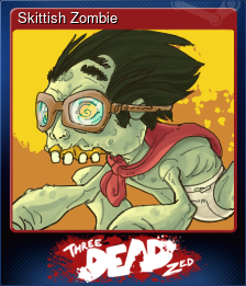 Series 1 - Card 3 of 7 - Skittish Zombie