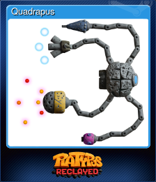 Series 1 - Card 5 of 5 - Quadrapus