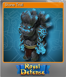 Series 1 - Card 1 of 5 - Stone Troll