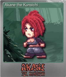 Series 1 - Card 1 of 7 - Akane the Kunoichi