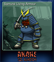 Series 1 - Card 5 of 7 - Samurai Living Armour