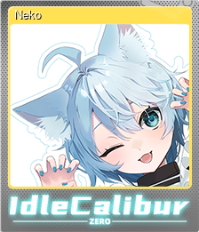 Series 1 - Card 7 of 12 - Neko
