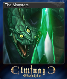 Series 1 - Card 5 of 8 - The Monsters
