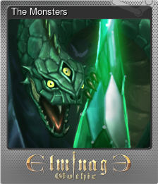 Series 1 - Card 5 of 8 - The Monsters