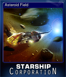 Series 1 - Card 1 of 11 - Asteroid Field