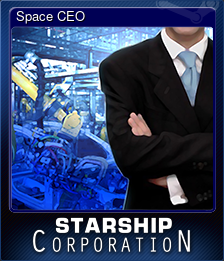 Series 1 - Card 4 of 11 - Space CEO