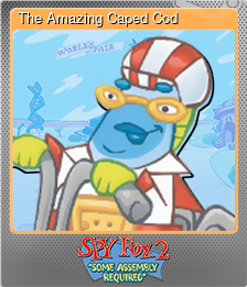 Series 1 - Card 3 of 6 - The Amazing Caped Cod