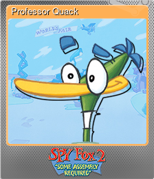 Series 1 - Card 4 of 6 - Professor Quack