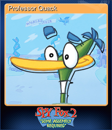 Series 1 - Card 4 of 6 - Professor Quack