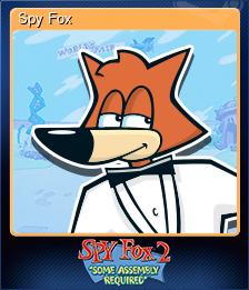 Series 1 - Card 1 of 6 - Spy Fox