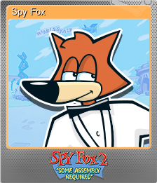 Series 1 - Card 1 of 6 - Spy Fox