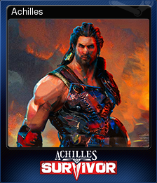 Series 1 - Card 5 of 6 - Achilles
