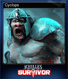 Series 1 - Card 2 of 6 - Cyclops