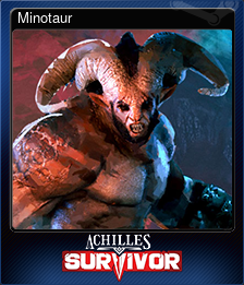 Series 1 - Card 4 of 6 - Minotaur