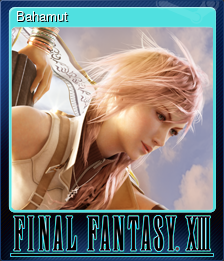 Series 1 - Card 1 of 6 - Bahamut