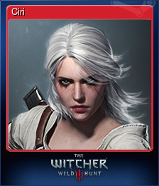 Series 1 - Card 1 of 6 - Ciri