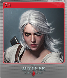 Series 1 - Card 1 of 6 - Ciri