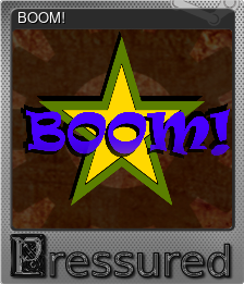 Series 1 - Card 3 of 5 - BOOM!