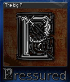 Series 1 - Card 4 of 5 - The big P