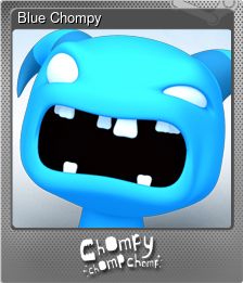 Series 1 - Card 1 of 8 - Blue Chompy