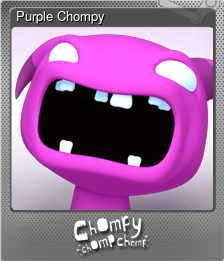 Series 1 - Card 3 of 8 - Purple Chompy