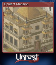 Series 1 - Card 4 of 6 - Opulent Mansion