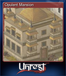 Series 1 - Card 4 of 6 - Opulent Mansion