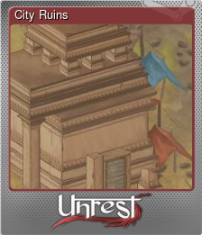 Series 1 - Card 2 of 6 - City Ruins