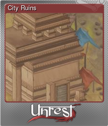 Series 1 - Card 2 of 6 - City Ruins