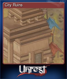 Series 1 - Card 2 of 6 - City Ruins